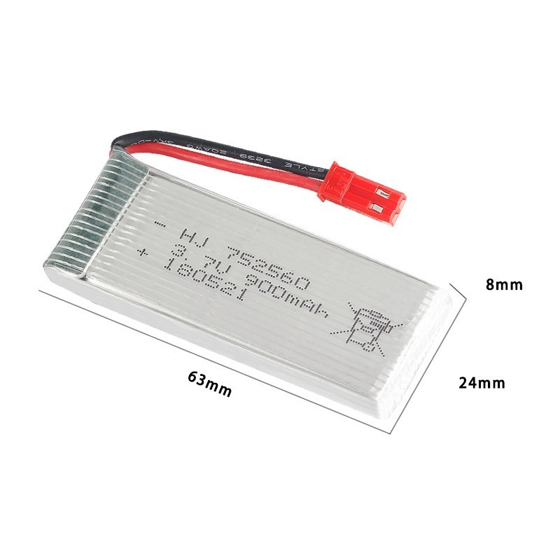 JST 3.7V 900mah Rechargeable B - огляд і ціна Eachine Drone E58