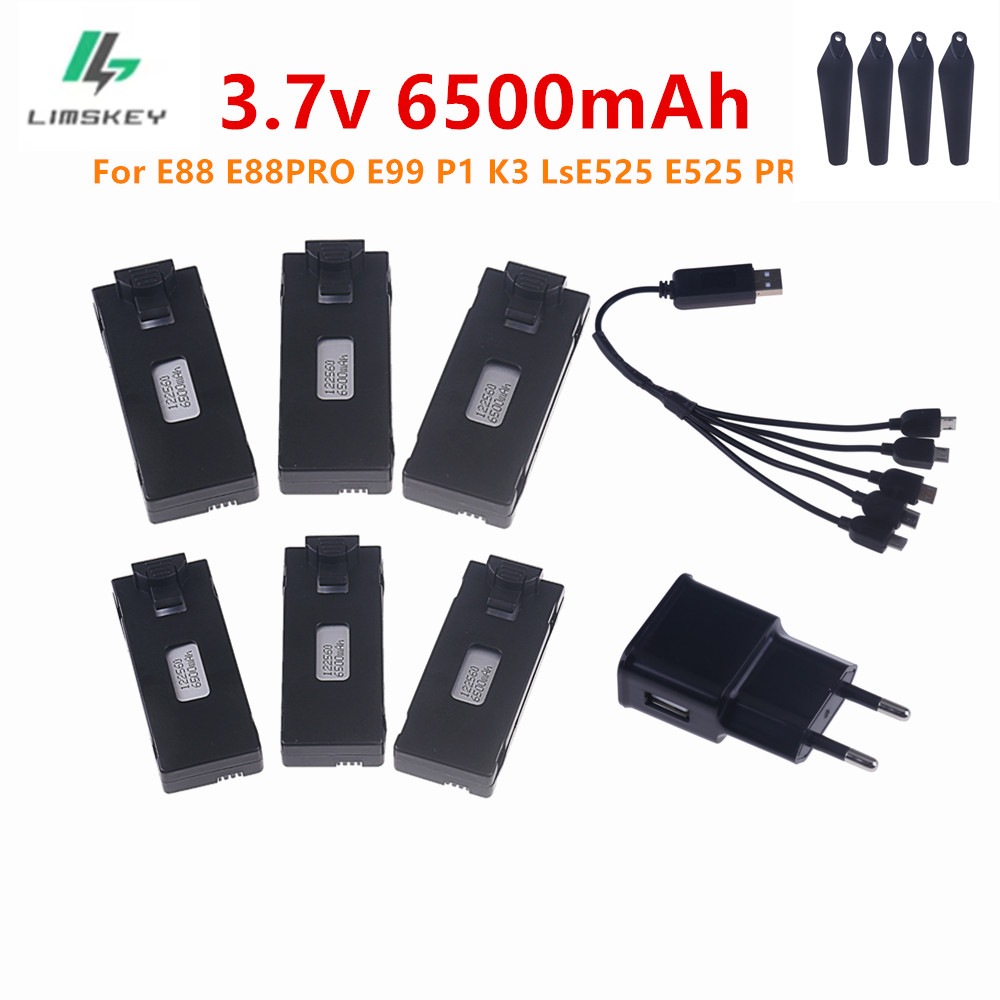 3.7V 6500Mah Lipo Battery and  - огляд і ціна Eachine Drone E58