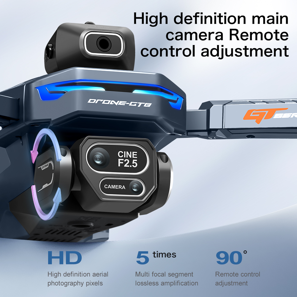 NEW GT8 HD RC Drone 4K Profess - огляд і ціна Drone Kit Professional