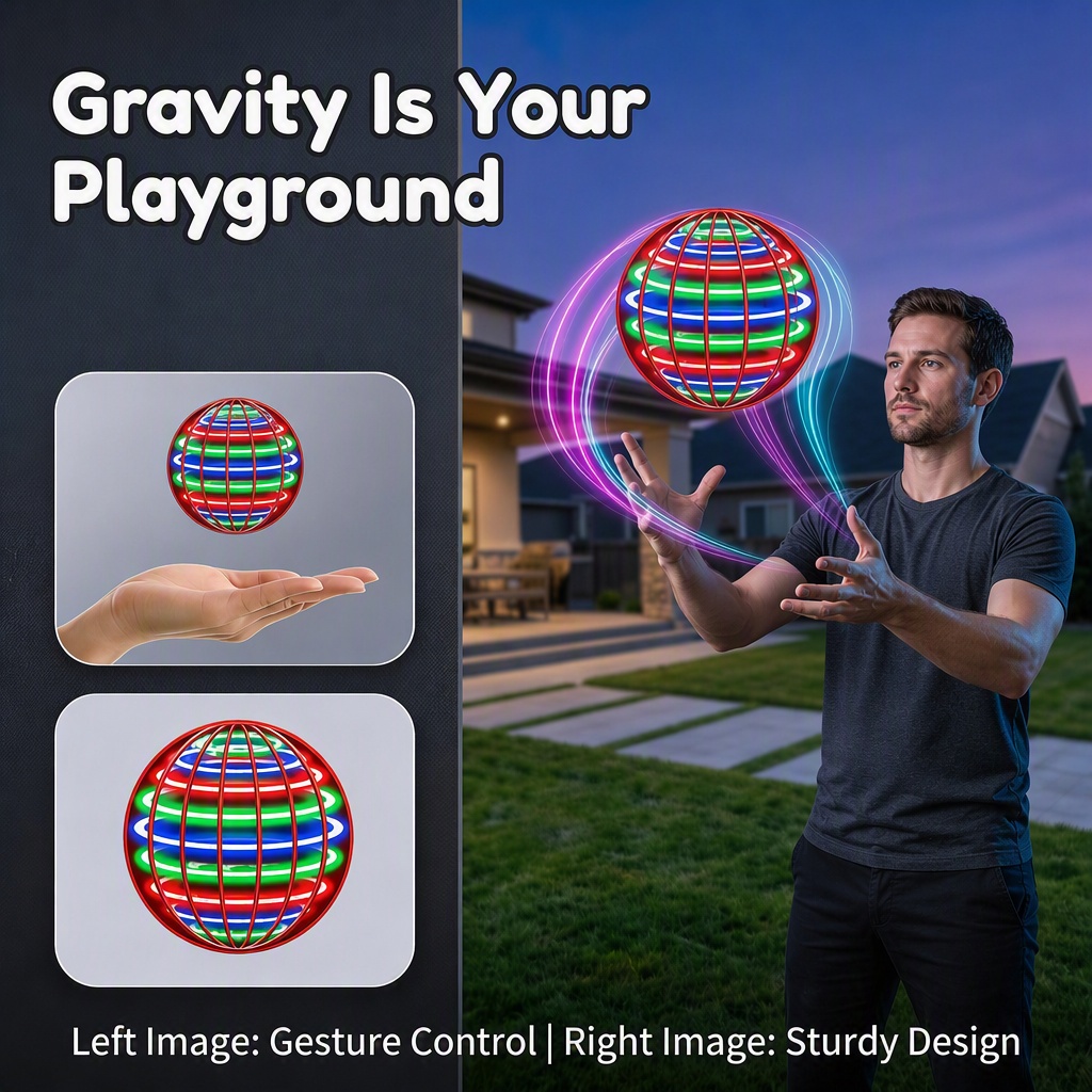 Magic Hand Control Flying Ball - огляд і ціна Drone Kit Tricopter